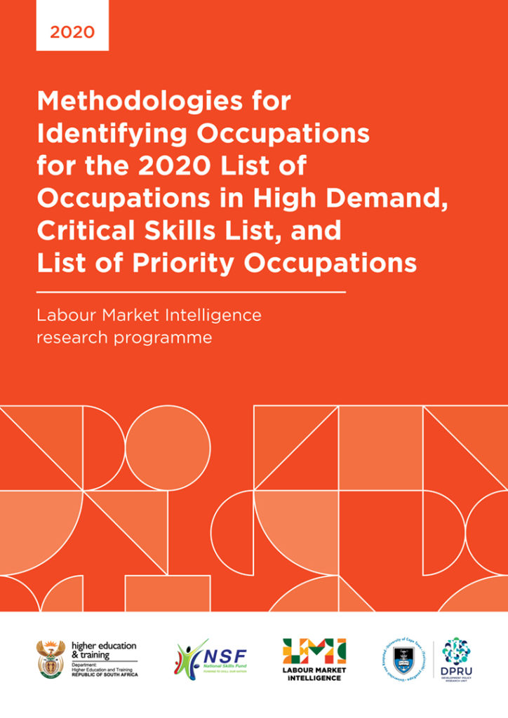 Methodologies for Identifying Occupations for the 2020 List of Occupations in High Demand, Critical Skills List, and List of Priority Occupations